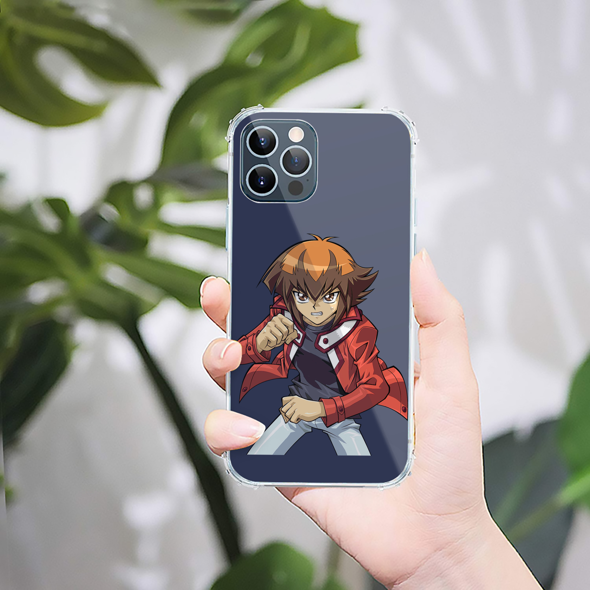 （画像用） 遊☆戯☆王 Yu-Gi-Oh! 【iPhone 12シリーズ対応】透明スマホケース（クリアソフトケース）